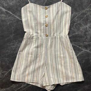 Cute striped romper from Altar’d State